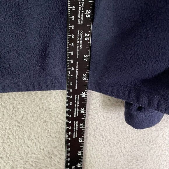 Jeff Gordon Sweater Mens L Navy Chase Authentics Fleece 1/4 Zip Pullover - Picture 7 of 10